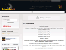 Tablet Screenshot of belcandobolt.hu